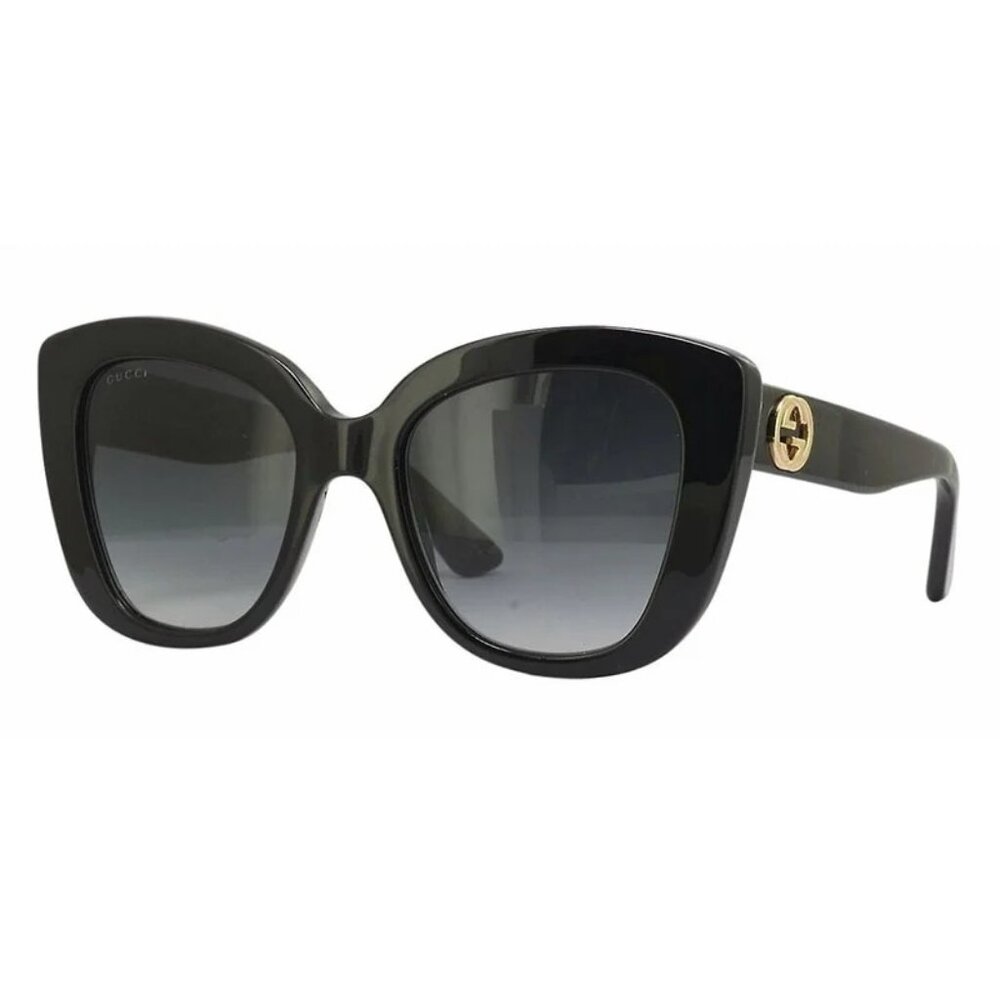 NEW GUCCI SUNGLASSES BLACK WOMEN EYEWEAR GUCCI GG0327S 001